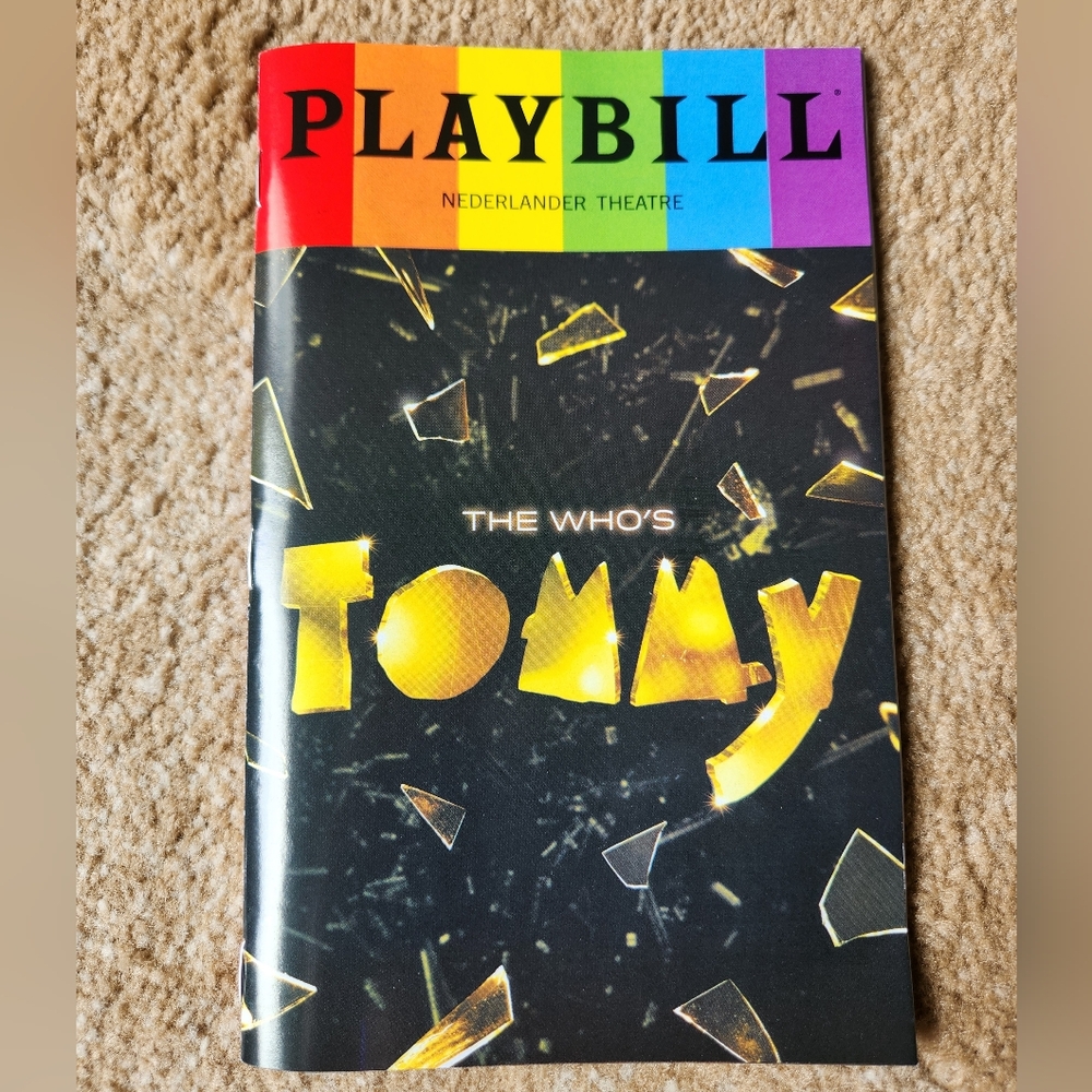"The Who's Tommy" Broadway Playbill